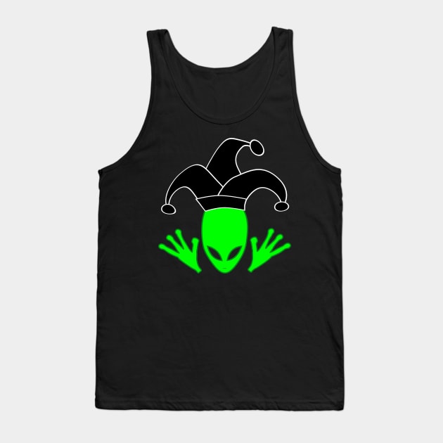 jester alien Tank Top by Mamon